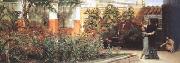 Alma-Tadema, Sir Lawrence A Hearty Welcome (mk24) oil painting picture wholesale